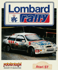 Lombard Rally Atari ST US box art